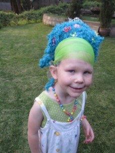 Titus and his pet giraffe?