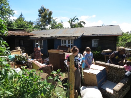 Moving from the old house